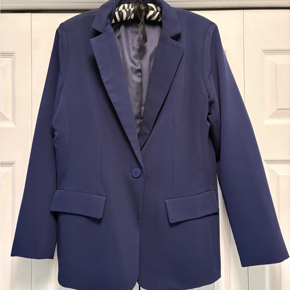 Classic Navy Women's Blazer
